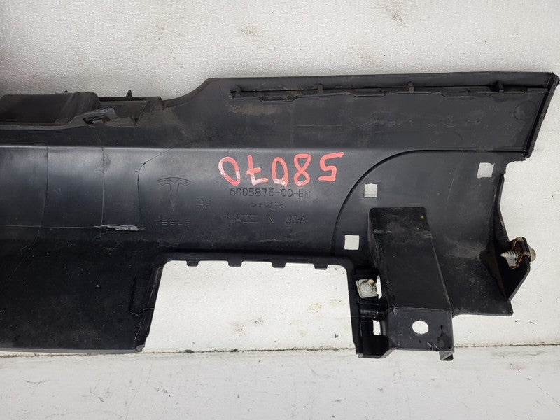 6005875 00 E ⭕ 2012-2020 Model S Right Rocker Side Skirt Molding Scuff Panel RH 6005875-00-E