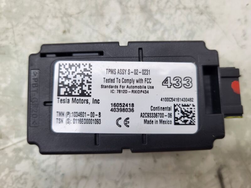 2012-2020 Tesla Model S X ECU Receiver Tire Pressure Monitor System Control Unit