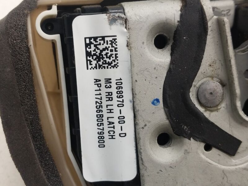 1068970 00 D ⭕ 2017-2020 Tesla Model 3 Rear Driver Side Door Lock Actuator Left 1068970-00-D