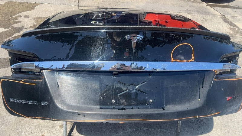 ⭕ 2012-2015 Tesla Model S Rear Tailgate Hatch Panel & Liftgate Glass B