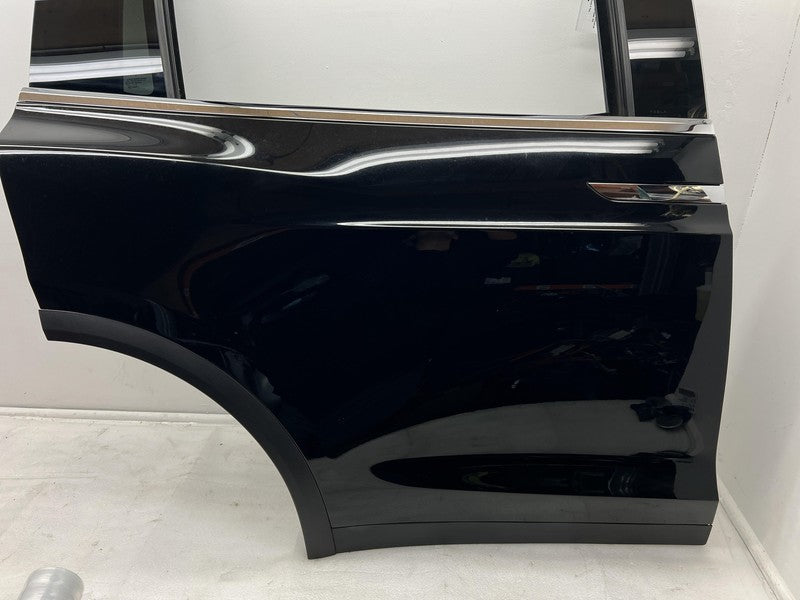 ⭕ 2016-2024 Tesla Model X Rear Right Falcon Door Panel Black PBSB 1028