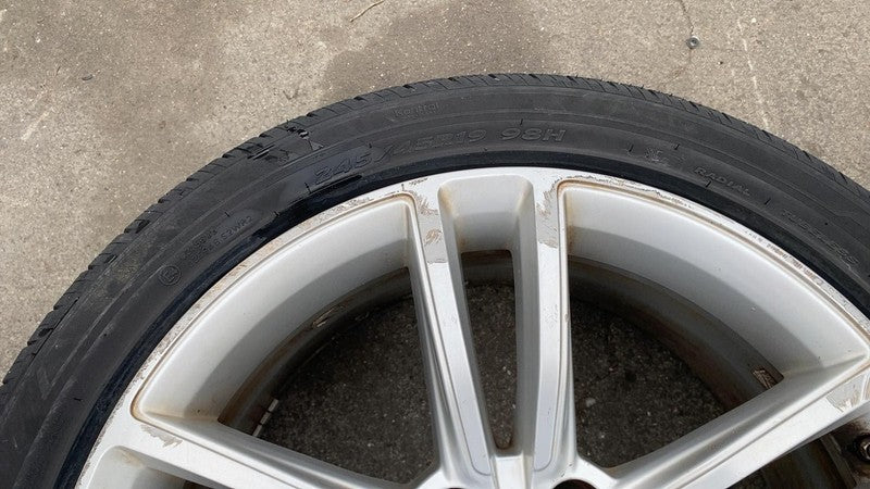 ⭕ 12-15 Model S MS Wheel Rim 19x8.0+40mm + Hankook Tire 245/45 R19 600