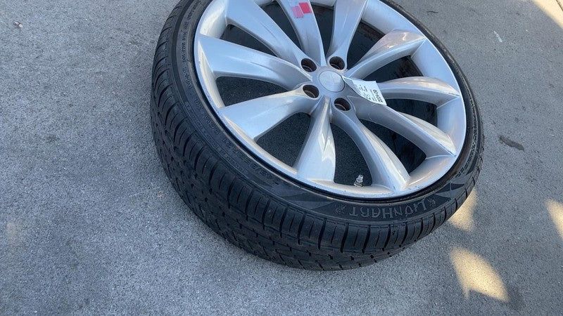 ⭕ 16-20 Model S Wheel Rim 21" inch 21x8.5 +40MM w/ Tire 245/35 ZR21 60