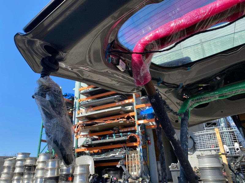 ⭕ 12-15 Tesla Model S Rear Trunk Liftgate Tailgate Hatch Panel w/ Wind