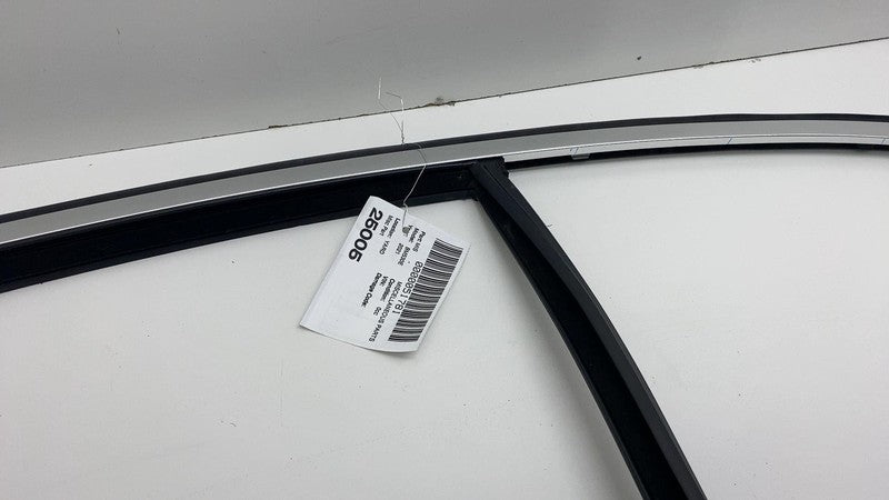 2018-2023 BMW 530e G30 Rear Weatherstrip Run Guide Channel w/ Molding Trim Assy