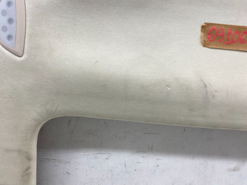 105392106H 2016-2020 Tesla Model X MX Overhead Roof Headliner Ceiling Cover Alcantara Cream