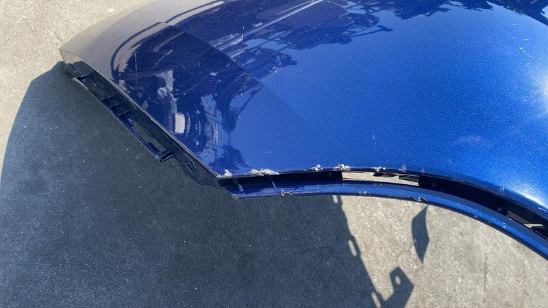 154012201A ⭕ 2020-2022 Model Y Rear Bumper Cover w/ Sensor Holes Blue - PPSB 1540122-01-A