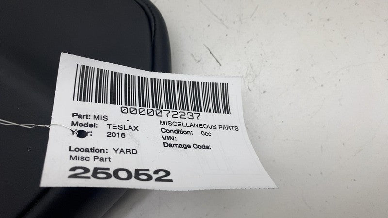 ⭕ 2016-2020 Tesla Model X MX Front 1st Row Left or Right Headrest Blac