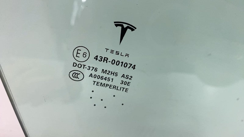 ⭕2012-2015 Tesla Model S Front Passenger Side Door Window Glass Right