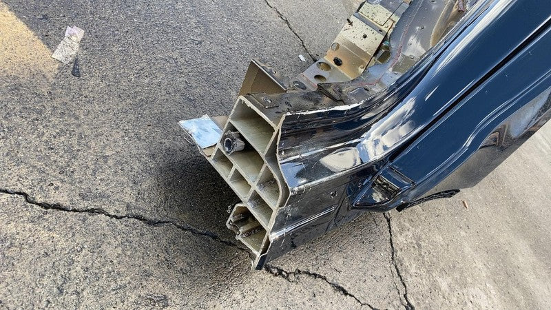 1553757-E0-K 2021-2023 Tesla Model S Rear Left Quarter Panel Structural Cut Out LH Black PBSB