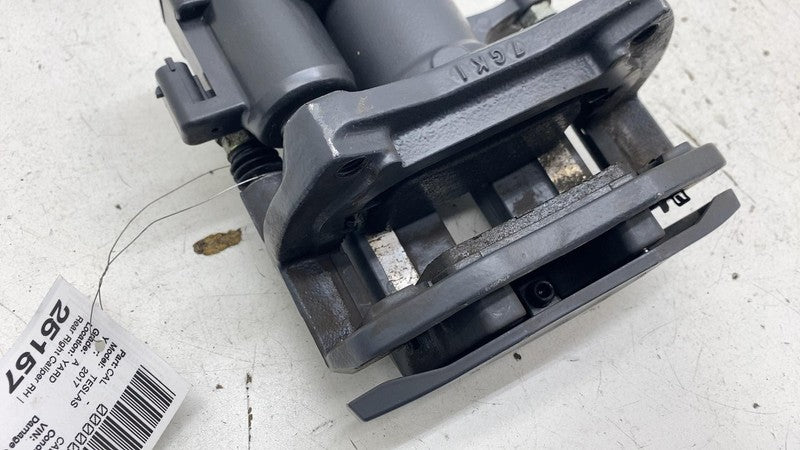 ⭕ 16-20 Model S MS Rear Passenger Caliper w/ Brake Hose Line Right 107