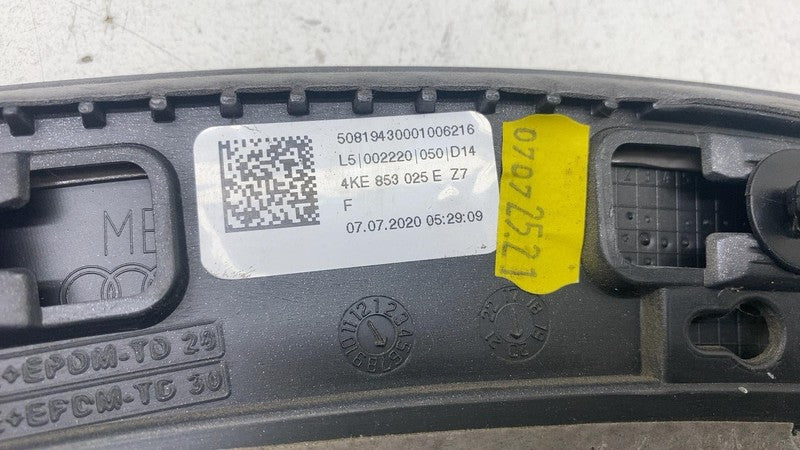 4KE 853 025 E ⭕ 19-23 Audi E-Tron Rear Left Side Quarter Wheel Arch Flare Molding 4KE853025E
