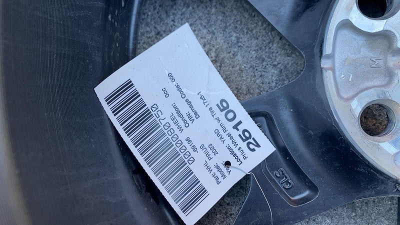 ⭕ 2023-2025 Toyota Prius Wheel Rim 17" inch 17x6-1/2 Steel w/ ToyoTires Tire OEM