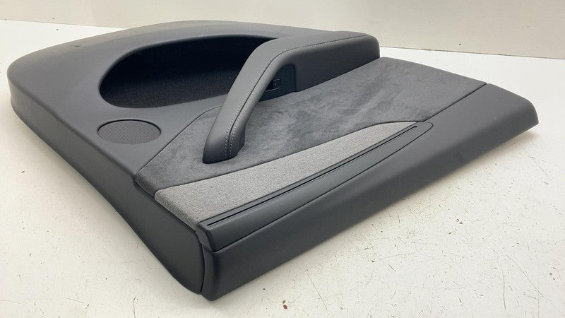⭕ 25-26 Tesla Model Y Rear Driver Side Door Panel Trim Card Cover Blac