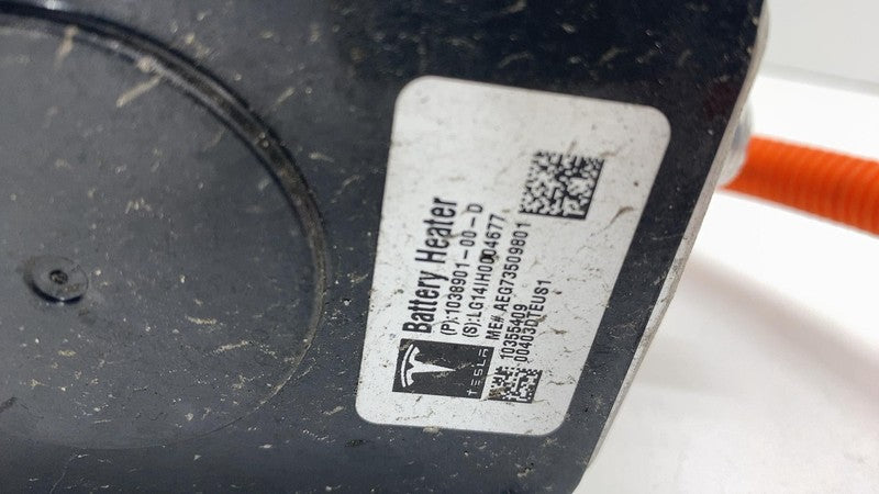 1038901 00 D 2012-2020 Tesla Model S MS Electric Battery Heater w/ Wire Harness & Bracket OEM
