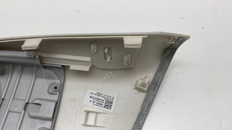 ⭕17-23 Model 3 Passenger Side B-Pillar Upper Trim Cover Panel Right 10