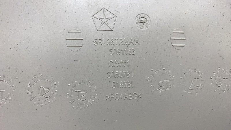 5RL361D2AI ⭕ 2017-2024 Chrysler Pacifica Dash Drawer Storage Tray Box Trim Assy 5RL361D2AI