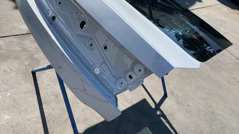 ⭕ 2023 Polestar 2 PS2 iftgate Trunk Lid Tailgate Hatch Shell w/ Glass Silver-729