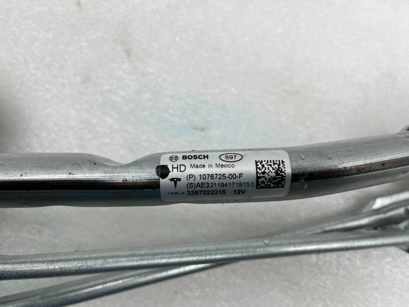 ⭕2017-2023 Model 3 Front Windshield Wiper Motor & Linkage w/ Module 10