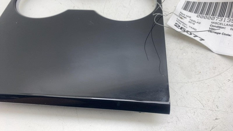 ⭕2017-2023 Tesla Model 3 Center Console Cup Holder Bezel Trim Cover 10