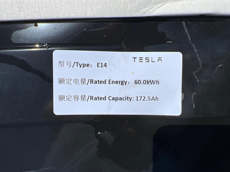 1666968 99 C ⭕ 22-25 Model 3 M3 LFP Standard Range Battery Pack 400VDC 60kWh RWD 1666968-99-C