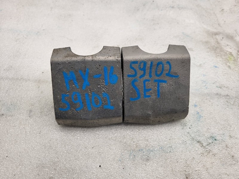 1071998 00 B 16-20 Model X SET of Rear Engine Drive Motor Support Bracket Damper 1071998-00-B