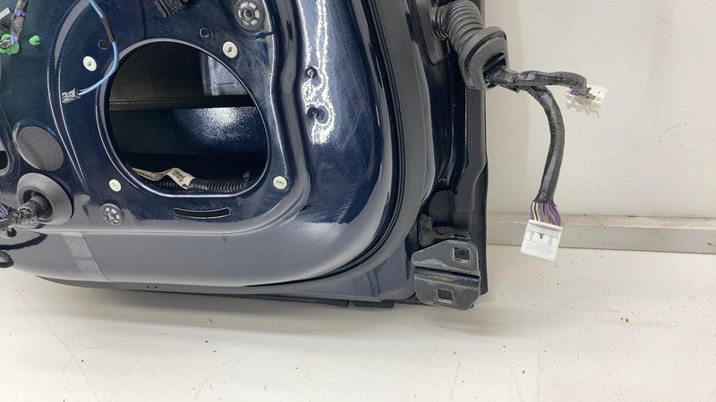 ⭕2012-2015 Tesla Model S Rear Driver Side Door Shell Panel Left LH Blu