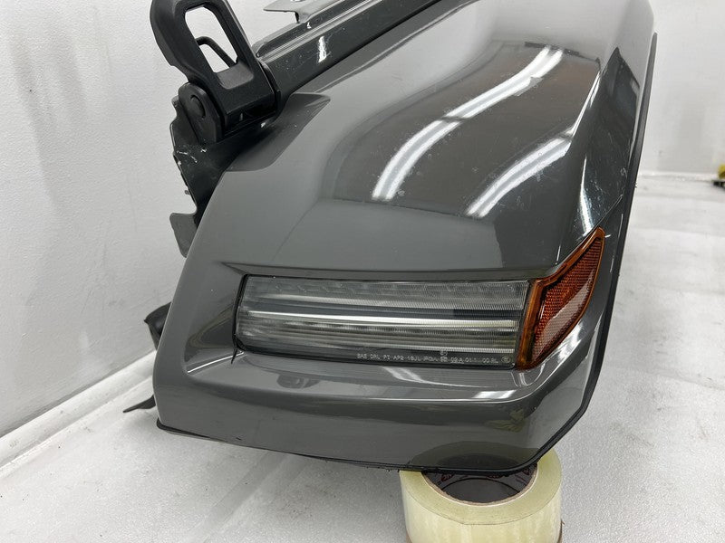 ⭕ 21-24 Jeep Wrangler 4XE Front Driver Fender Panel w/ Flare & Liner Gray Left