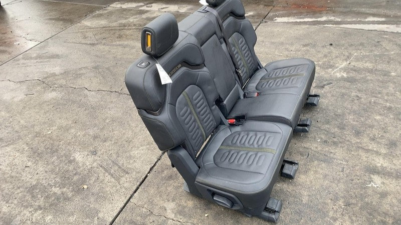 2022 2023 2024 Rivian R1S Rear Left and Right 2nd Row Leather Seat Assembly