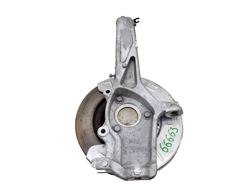 ⭕ 17-23 Model 3 Front Left Spindle Knuckle + Hub + Brake Disc Rotor 10