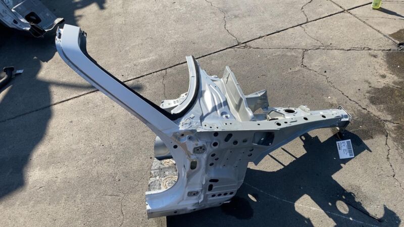 ⭕ 2008 Mazda MX-5 Miata Front Right Side Body Frame Horn Apron Rail - White