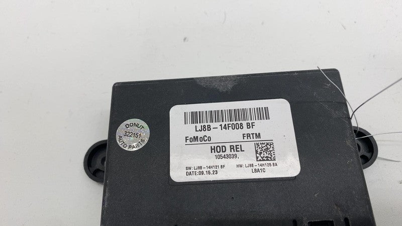 LJ8B-14F008-BF ⭕ 2021-2024 Ford Mustang Mach-E Hood Release Control Module Unit LJ8B-14F008-BF