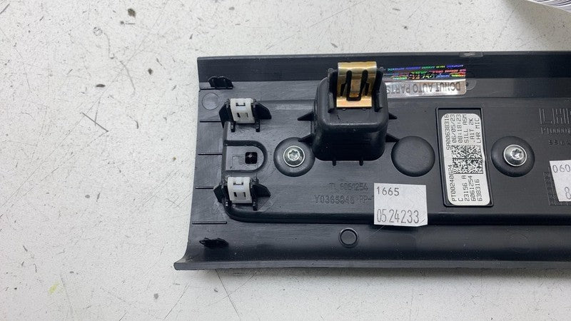 ⭕2022 2023 2024 Rivian R1T Rear Door Sill Scuff Plate Trim Cover Left