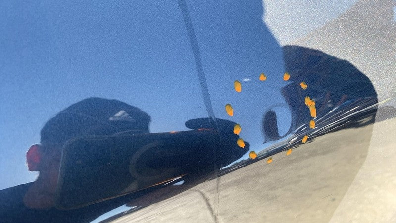 ⭕16-20 Tesla Model X Rear Right Quarter Fender Frame Panel Cutout Gray - PMNG