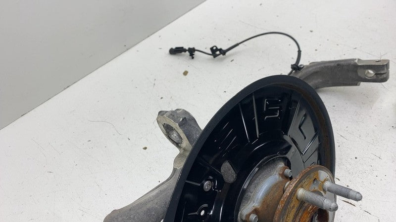 ⭕16-20 Model X Front Left Knuckle w/ ABS Sensor & Rotor Shield AWD 102