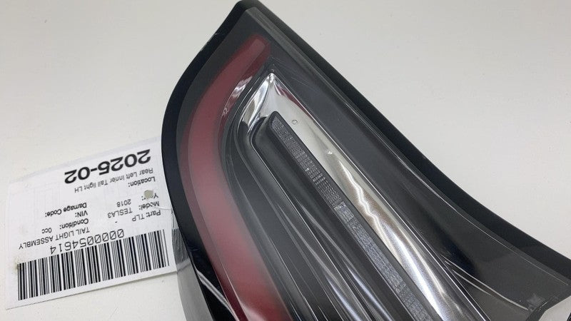 1077401 00 E ⭕ 2017-2023 Model 3 Rear Left Inner Taillight LED Tail Lamp 3-Pin 1077401-00-E