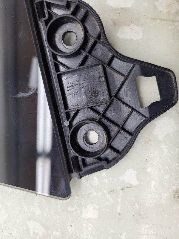 111476000A 2017-2023 Tesla Model 3 M3 Driver Side B-Pillar Applique Glass with Camera Left