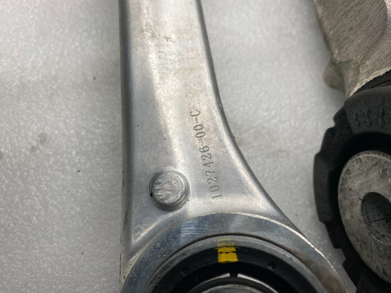 1021422 00 B ⭕16-20 Model S X Rear Right Knuckle w/ Wheel Hub & Control Arm Link 1021416-00-D