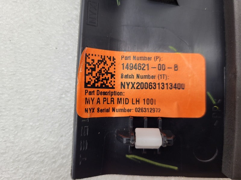 149462100B ⭕20-24 Model Y Front Driver Side A-Pillar Mid Trim Cover Panel Left 1494621-00-B