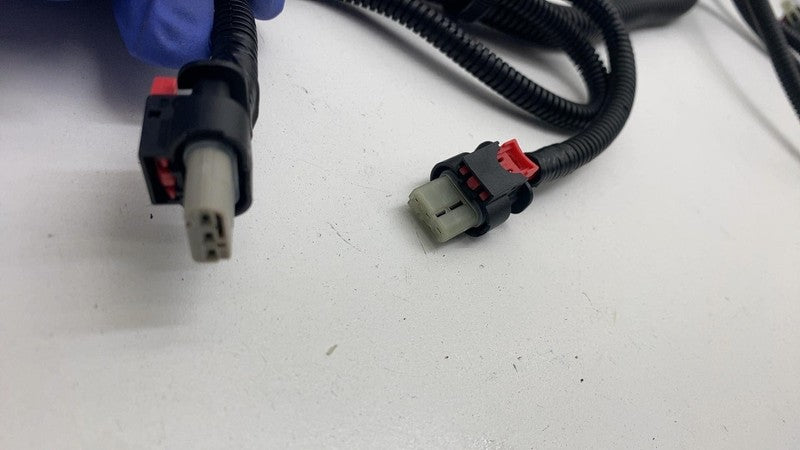 ⭕ 2020-2023 Tesla Model Y Front Bumper Wire Wiring Harness Suit w/ Fog