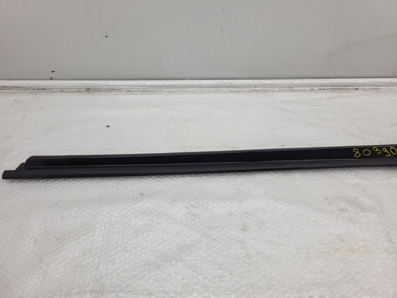 101221700G 12-23 Model S Right Rocker Panel Scuff Plate Molding w/ Rubber Seal 1012217-00-G