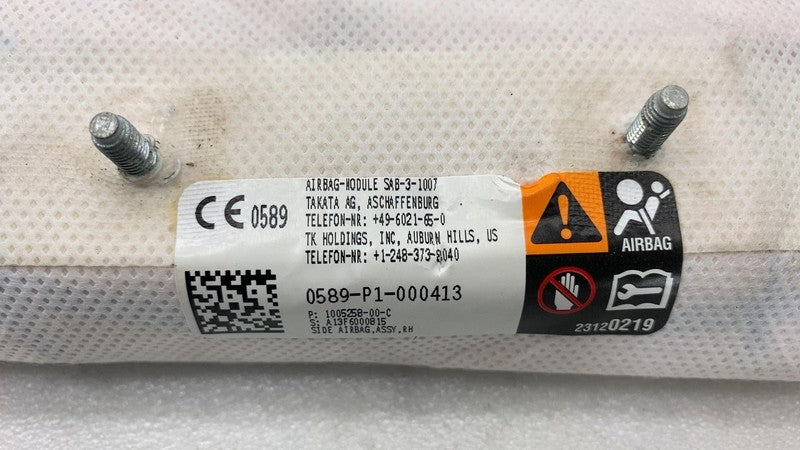 ⭕ 2012-2017 Tesla Model S MS Front Passenger Side Seat Airbag Right 10