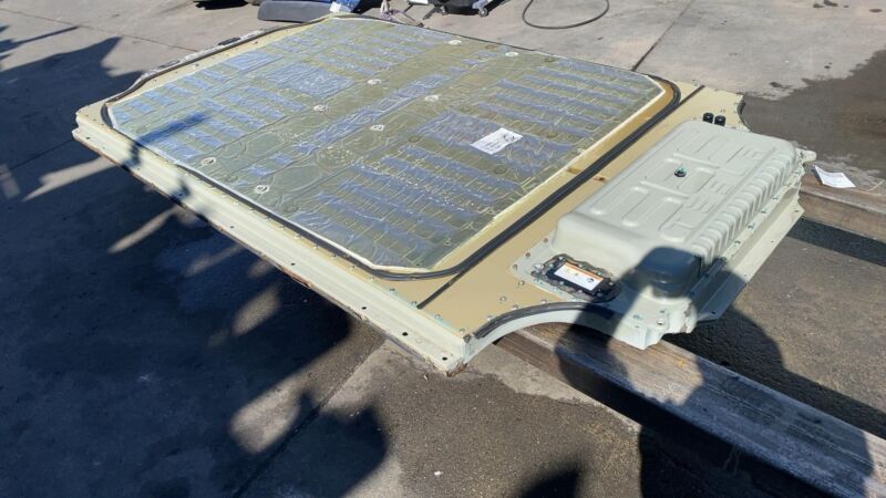 2012-2015 Tesla Model S MS High Voltage HV Battery Pack Module Assy 60kWh 350VDC