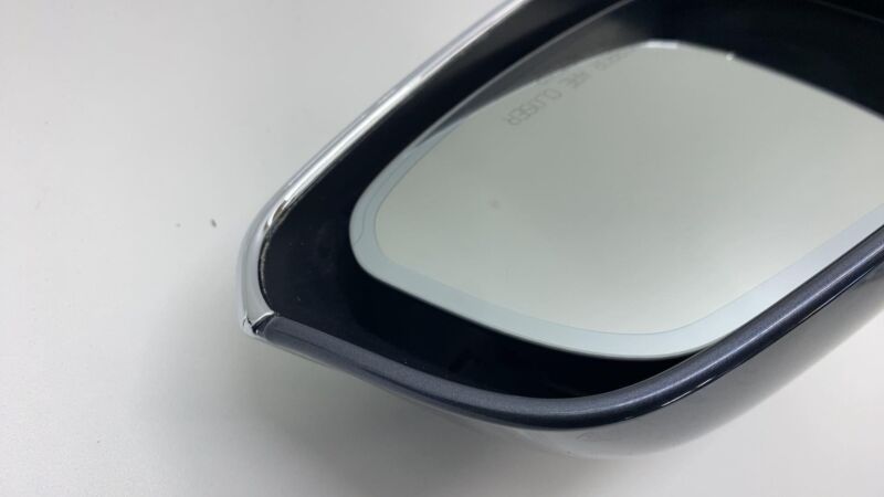 104131800A 2012-2020 Tesla Model S Front Right Exterior Rear View Door Mirror RH Gray PMNG