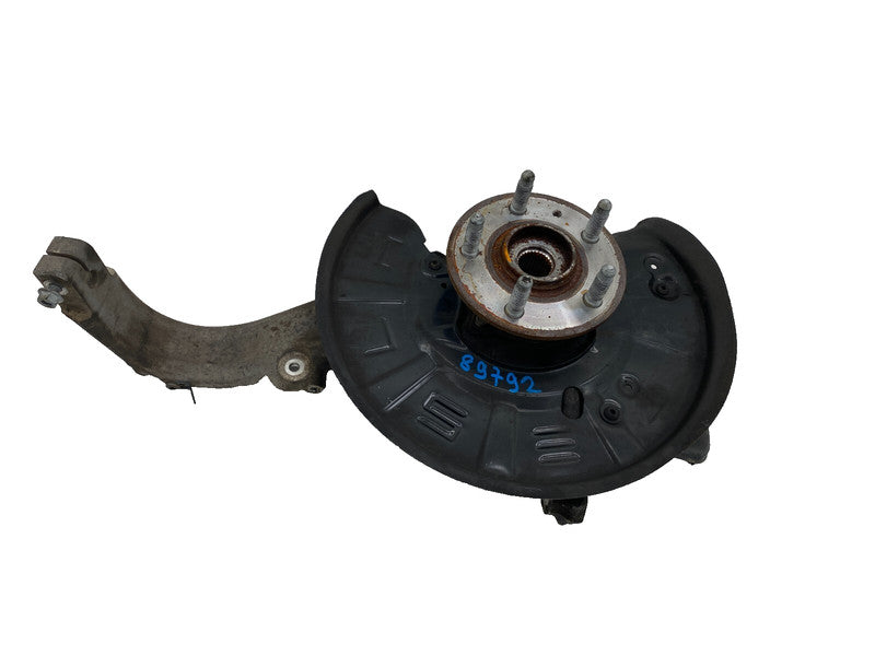 ⭕ 16-20 Tesla Model X Front Driver Side Knee Knuckle + Wheel Hub & Shield Left