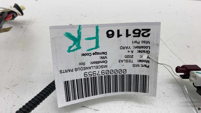 ⭕ 19-20 Model 3 Front Right Door Wiring Harness Cable Wire Loom RH 106