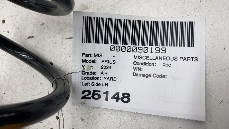 ⭕ 2023 2024 2025 Toyota Prius Rear Driver Side Suspension Coil Spring