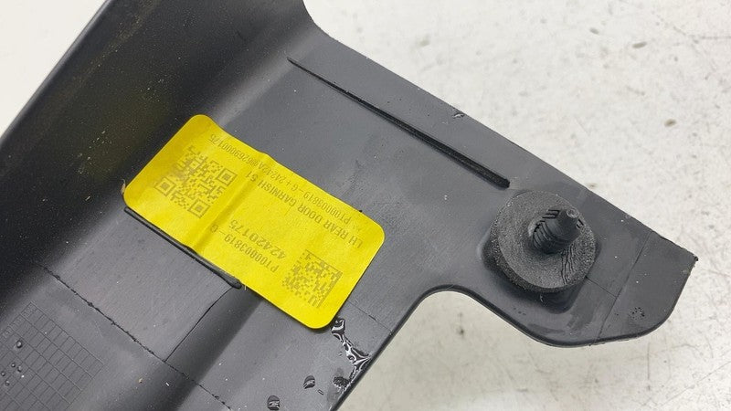 PT00003819-G ⭕ 2022-2025 Rivian R1S Rear Driver Side Door Window Frame Trim Left PT00003819-G