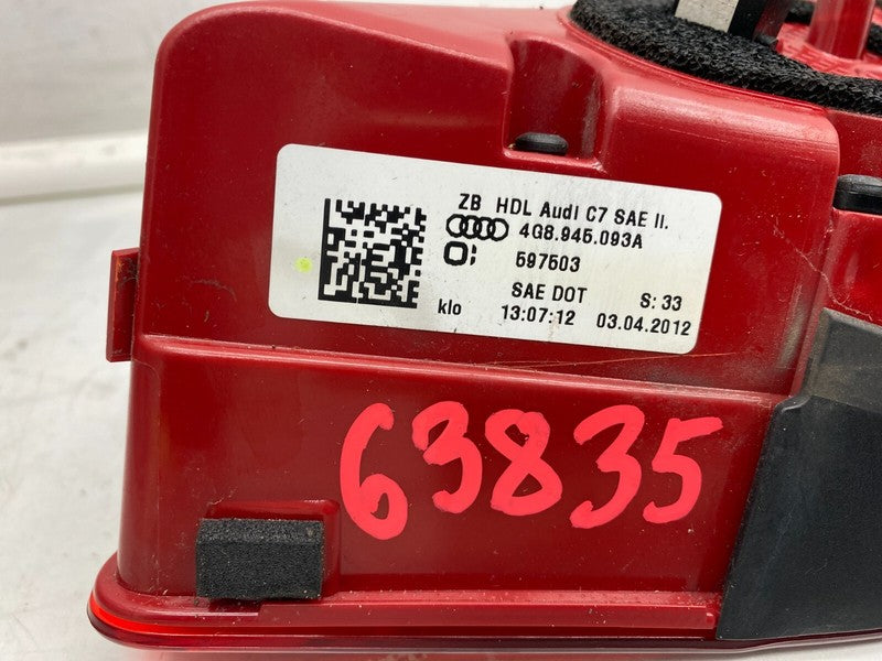 4G8 945 093 A ⭕2012-2015 Audi A7 S7 Rear Left Inner Taillight LED Taillamp On Trunk 4G8945093A