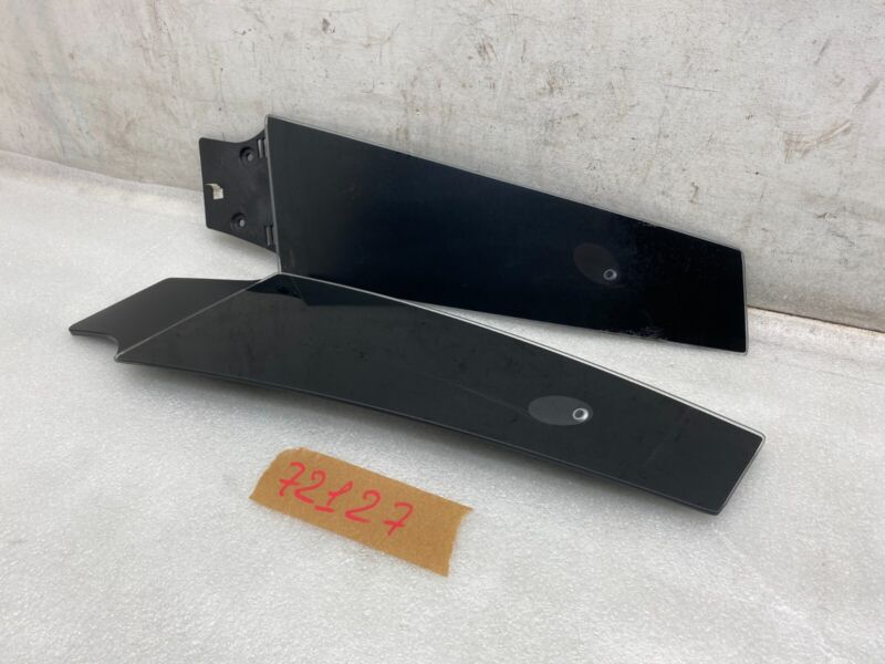 108389900C 2016-2020 Tesla Model S MS PAIR Left & Right B-Pillar Glass Applique with Camera